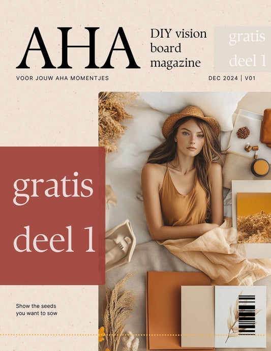 Tijdelijk gratis AHA Visionboard magazine